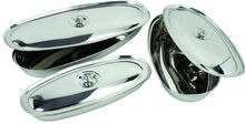 Stainless Steel Oval Serving Dishes
