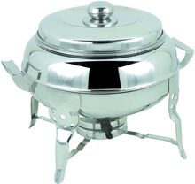 Stainless Steel Round Chafing Dish, Feature : Eco-Friendly