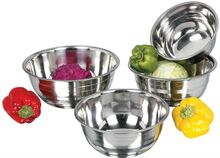 Stainless Steel Shallow Bowl Sets Stainless Steel
