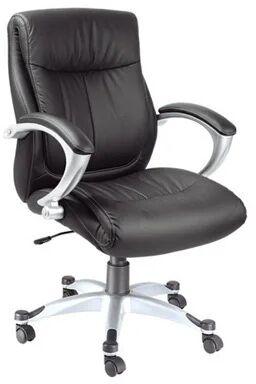 Movable Office Chair, Color : Black