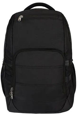 Plain Polyester Accelerator Laptop Bag, Color : Black