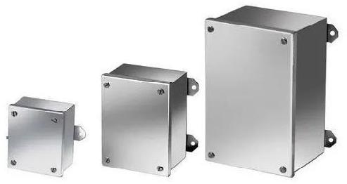 Square Stainless Steel Junction Box, Size : 450x450 mm