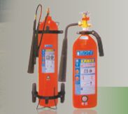 Metal fire extinguisher, Gas Type : CO2, Dry Chemical Powder