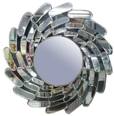 Designer Round Glass Mirror