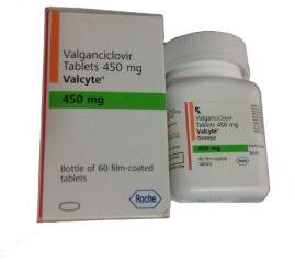 Valcyte Valganciclovir 450mg Tablets