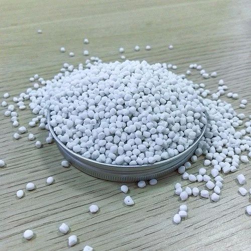 Milky White Calcium Carbonate Filler Masterbatch, for Blow Film, Packaging Type : 25 KG