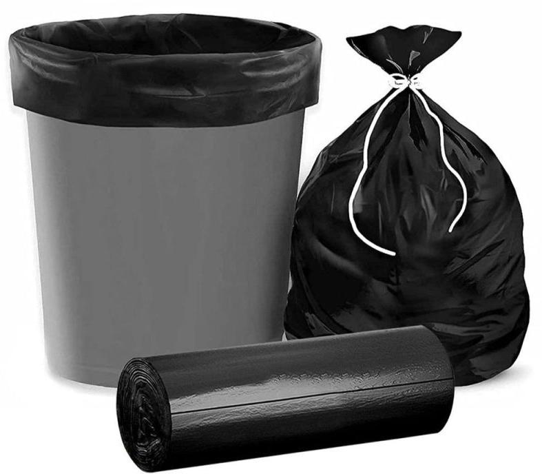 Black Plain Plastic Dustbin Cover, for Garbage Use