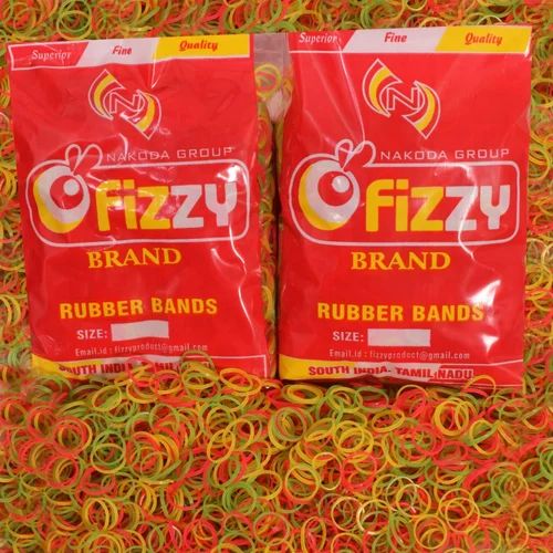 Red Fizzy Rubber Bands, for Packaging