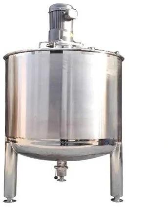 40 Hz Stainless Steel jell Mixing Tank, Voltage : 220 V