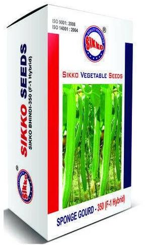 Sikko Sponge Gourd Seeds, for Agriculture, Packaging Size : 250 Gm, 500Gm