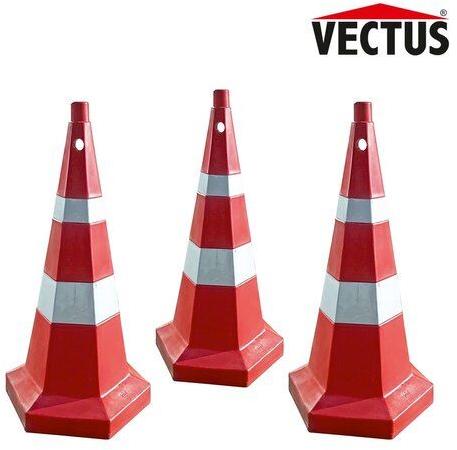 Reflective Traffic Cone, Color : Red