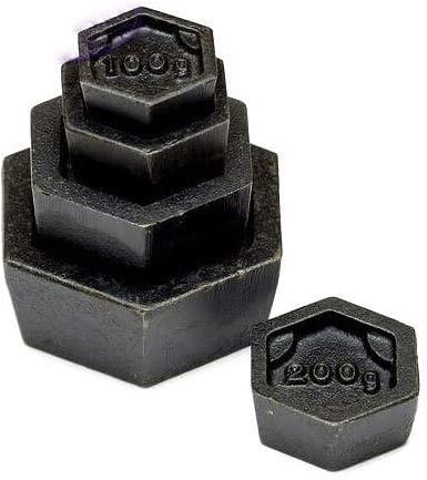 Hexagonal Black Cast Iron Weights