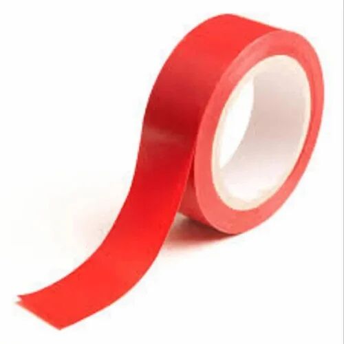 Vijay Trading Red Double Sided Polyester Tape, for Industrial, Tape length : >50 m