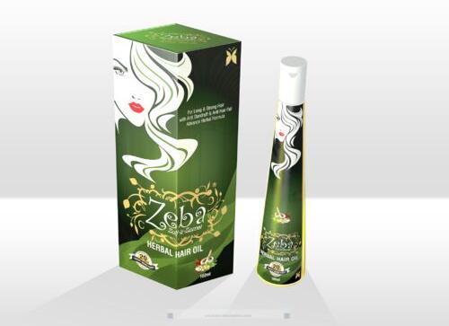 Zeba Herbal Hair Oil, Packaging Type : Plastic Bottle