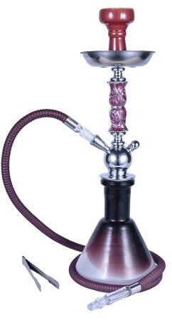 Purple Hookah, Size : 6 x 6 x 16 in