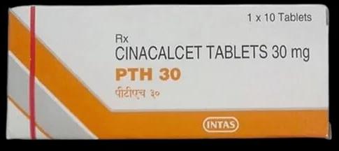 Cinacalcet Tablets, Packaging Type : Box