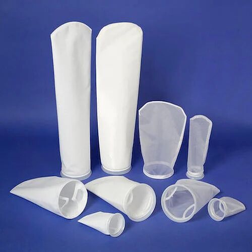 White Filter Bags, Size : 7 x 32, Inch