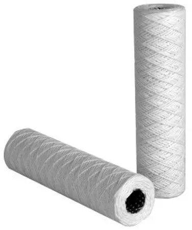 White Polypropylene String Wound Filter, Length : 25'' Inch