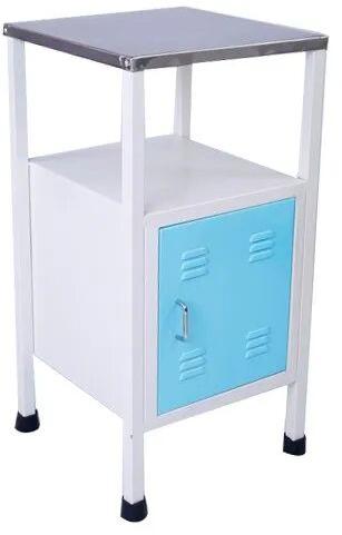 Stainless Steel Bed Side Locker, Color : Silver