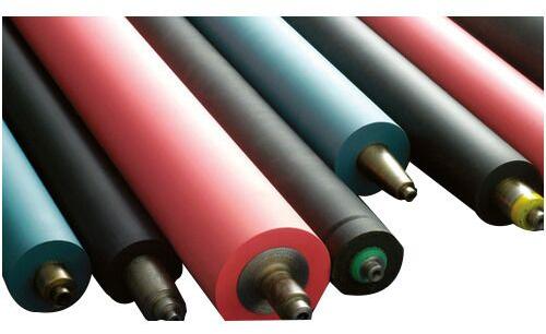 Rubber Rollers, Color : Red, Blue Black