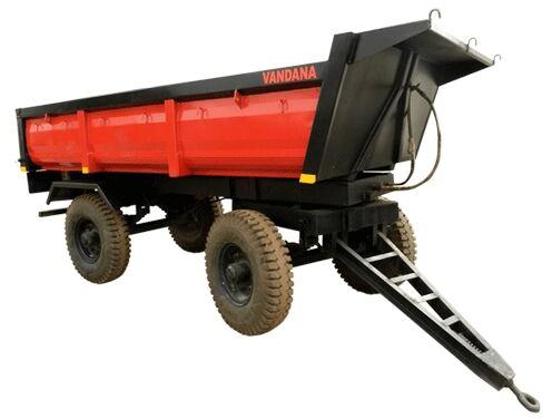 Non Polished Aluminum Agricultural Trolley, for Field
