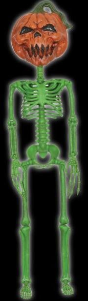 Pumpkin Bonez Skeleton