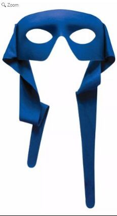 Superhero Mask Blue