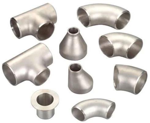 Titanium Butt Weld Fittings, Color : Silver