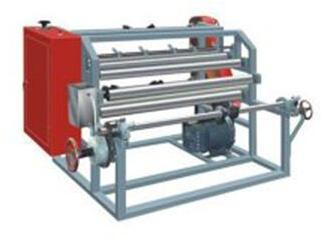 Foil rewinding machine