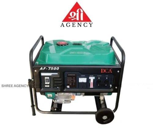 DCA 50 Hz Portable Petrol Generator, Model Number : AF7500E