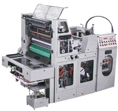 Poly offset printing machine