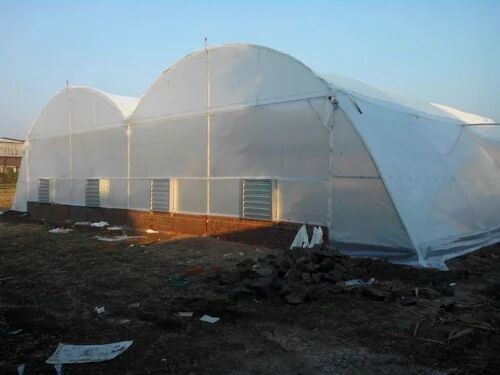Steel Green House Structure, Color : Transparent