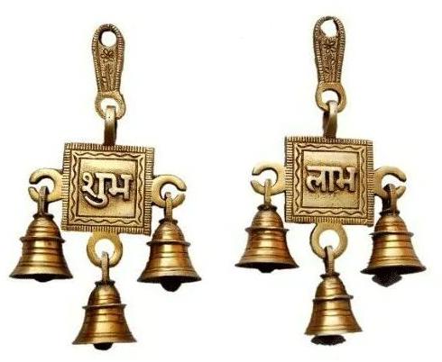 Brass Shubh Labh Wall Hanging