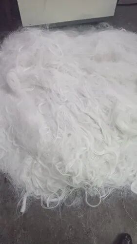 White Yarn Waste, Packaging Type : HDPE Bags