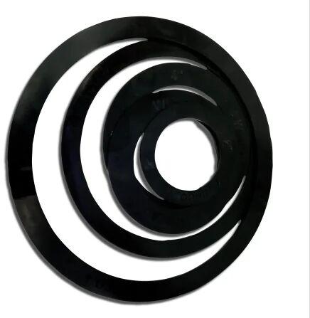 Round Rubber Washers, Color : Black