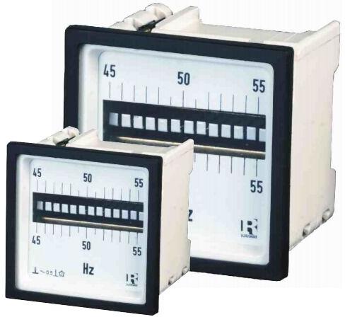 Reed type frequency meter, Voltage : Rated Voltage ± 15 %