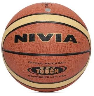 Multi Colour Composite Leather Nivia Pro Touch Basketball