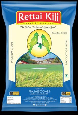 Soft rajabogam ponni rice, Packaging Size : 25