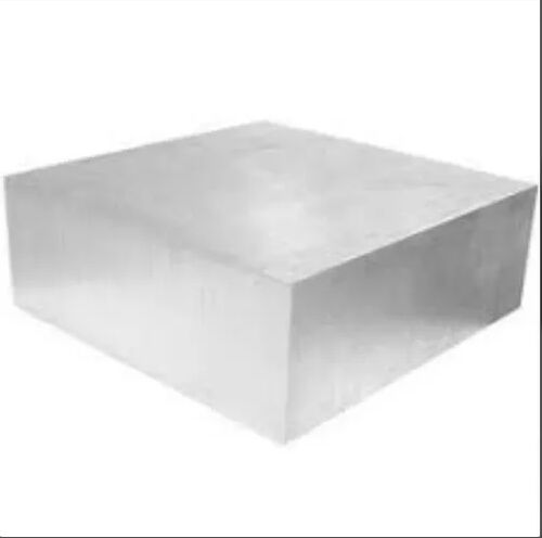 Silver Chrome Plate Cuboid Aluminium Block