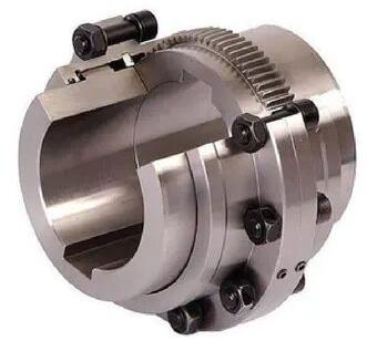 Silver SS Half Gear Coupling, for Industrial, Size : 3 inch
