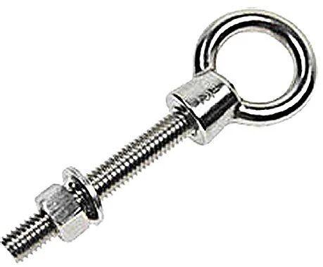 Silver Steel Eye Bolt