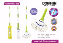 Twist mop yellow, Feature : Eco-Friendly