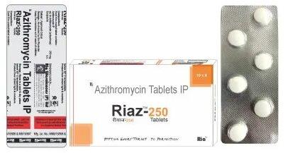 Azithromycin Tablets, Packaging Size : 10*6T