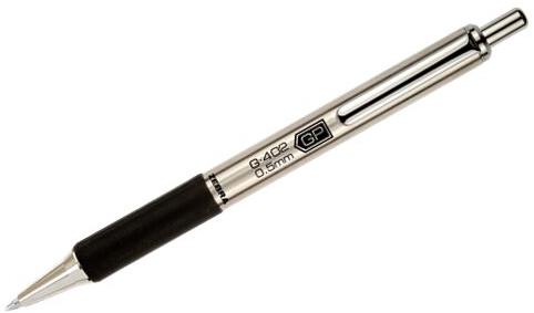 Black Round Gel Pen, for Promotional Gifting, Writing, Style : Antique, Comomon