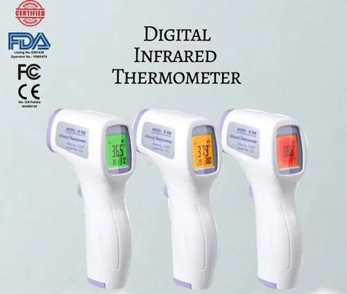 Digital Infrared Thermometer, Certification : FDA, FCC, CE