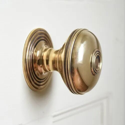 Golden Polished Brass Door Knobs