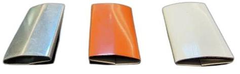 Steel Strapping Seal, Color : Silver, Orange White