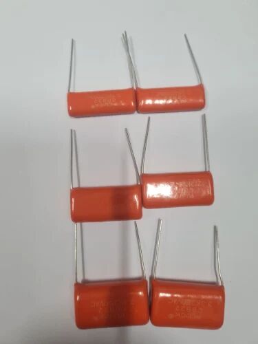 Metalized Polyester Capacitor, for Electronic, air conditioning compressor, meters 