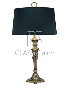Burnished Brass Table Lamp