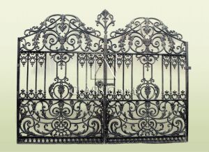 Exminster Cast iron Gate